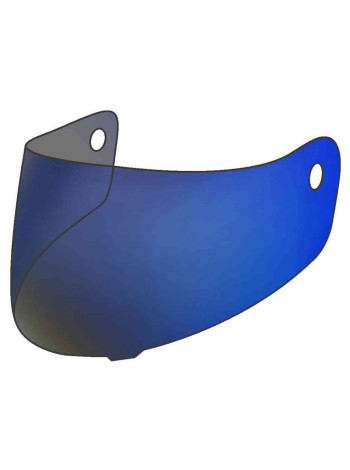 Визор синий для шлема Scorpion EXO-HX1 MIRROR BLUE