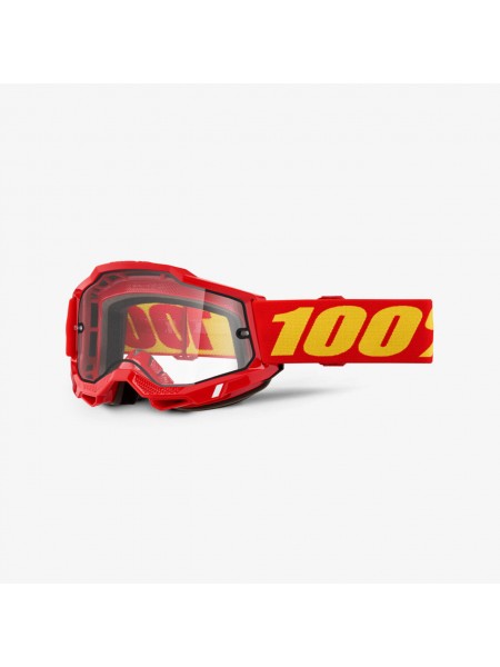 Очки 100% Accuri 2 Enduro Moto Red / Clear