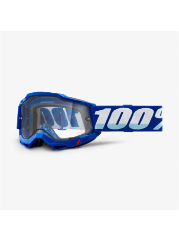 Маска кроссовая 100% Accuri 2 Enduro Goggle Blue / Clear Dual Lens