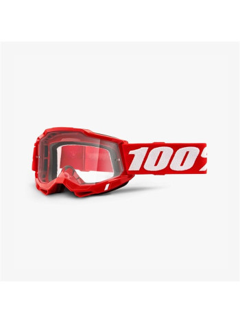 Маска кроссовая 100% Accuri 2 Goggle Red / Clear Lens
