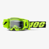 Маска (Очки) 100% Armatic Forecast Neon Yellow / Clear