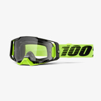 Очки 100% Armega Neon Yellow / Clear