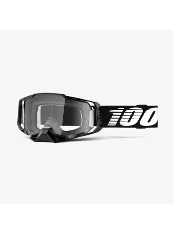 Маска кроссовая 100% Armega Goggle Black / Clear Lens