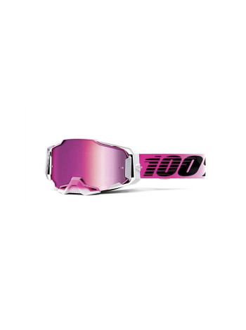 Маска кроссовая 100% Armega Goggle Harmony / Mirror Red Lens