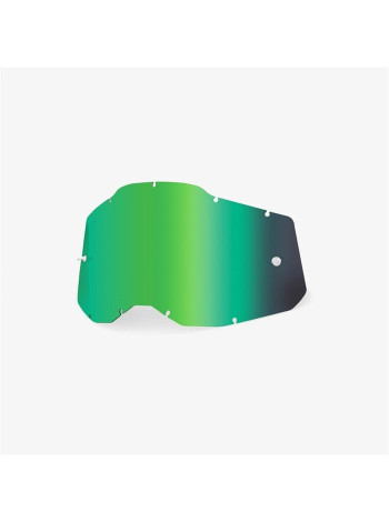 Линза 100% RC2/AC2/ST2 Replacement Lens Mirror Green