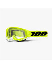 Маска кроссовая 100% Racecraft 2 Goggle Yellow / Clear Lens