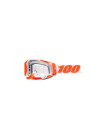 Маска кроссовая 100% Racecraft 2 Goggle Orange / Clear Lens