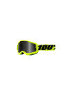 Маска кроссовая 100% Strata 2 Sand Goggle Fluo Yellow / Smoke Lens