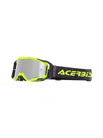 Маска кроссовая Acerbis VITRION MIRROR Black/Fluo Yellow