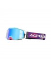 Маска кроссовая Acerbis VITRION MIRROR Light Blue/White