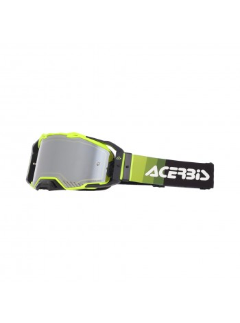 Маска кроссовая Acerbis VULCAN MIRROR Black/Fluo Yellow