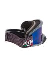 Маска снегоходная с двойной линзой AiM (PRO) Carbon Glossy