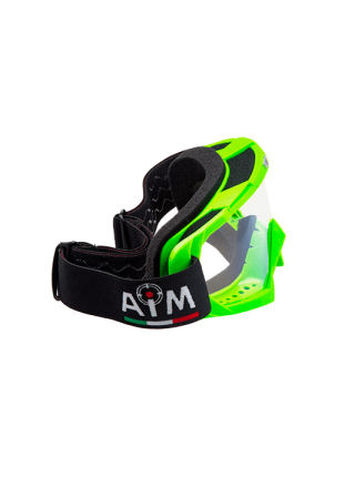 Маска кроссовая AiM 634-600 Green