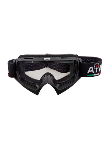 Маска кроссовая AiM 634-800 Black Matt