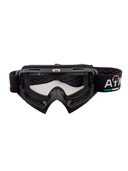 Маска кроссовая AiM 634-800 Black Matt