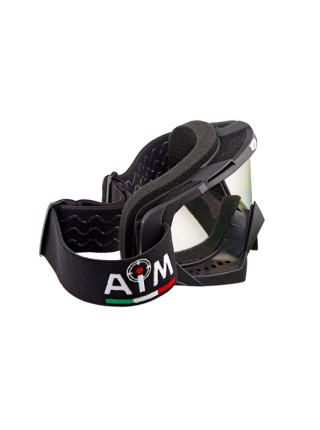 Маска кроссовая AiM 634-800 Black Matt