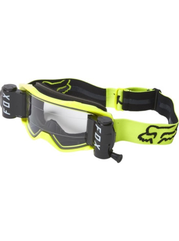 Кроссовая маска Fox Vue Stray Roll Off Goggle Black/Yellow
