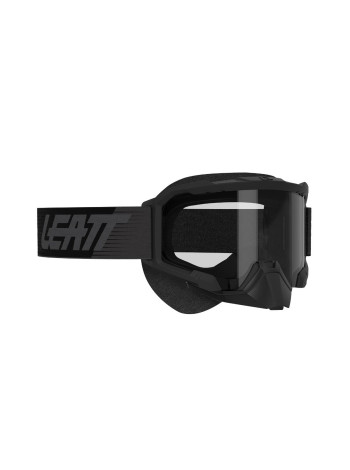 Маска зимняя кроссовая Leatt Velocity 4.5 SNX 2024 Stealth Clear 83%