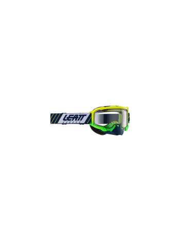Маска зимняя кроссовая Leatt Velocity 4.5 SNX Green Fade Clear 83%
