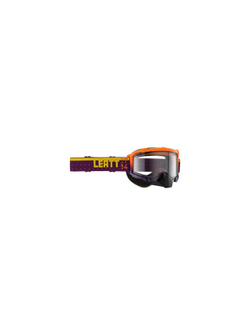 Маска зимняя кроссовая Leatt Velocity 4.5 SNX Indigo Clear 83%