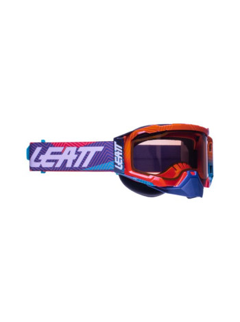 Маска зимняя кроссовая Leatt Velocity 5.5 SNX Neon Orange Orange 51%