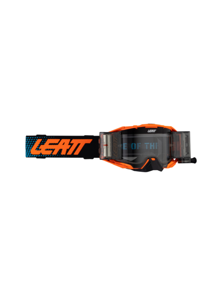 Маска для мотокросса Leatt Velocity 6.5 Roll-Off Orange Clear 83%