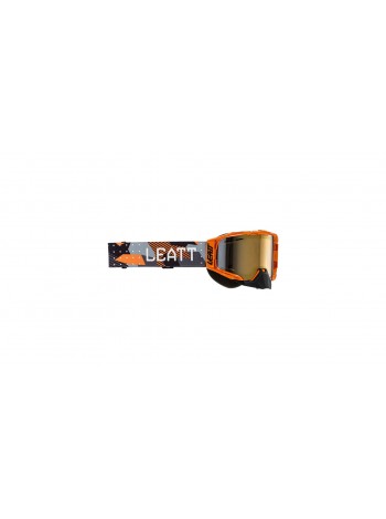 Маска зимняя кроссовая Leatt Velocity 6.5 SNX Iriz Orange Bronze UC 68%