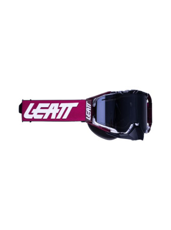 Маска зимняя кроссовая Leatt Velocity 6.5 SNX Iriz News Platinum UC 28%