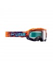 Очки Leatt Velocity 4.5 Orange Clear 83%