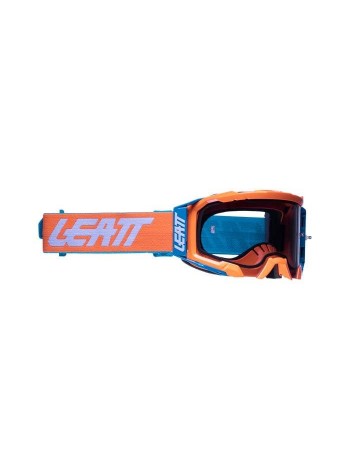 Маска Leatt Velocity 5.5 V22 Neon Orange Light Grey 58%