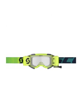 Маска SCOTT Fury WFS neon green/neon yellow/clear works