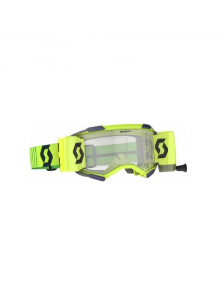 Маска SCOTT Fury WFS neon green/neon yellow/clear works