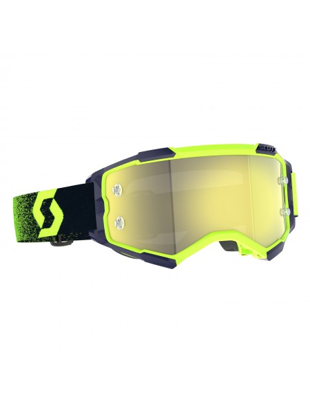 Маска SCOTT Fury neon green/neon yellow