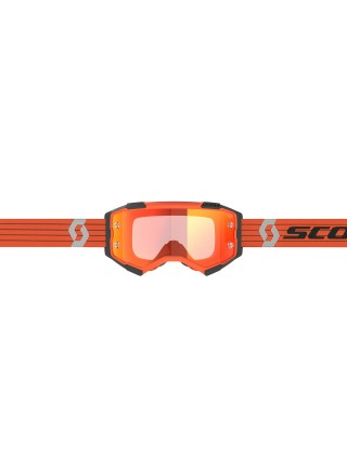 Маска SCOTT Fury orange/grey orange chrome works