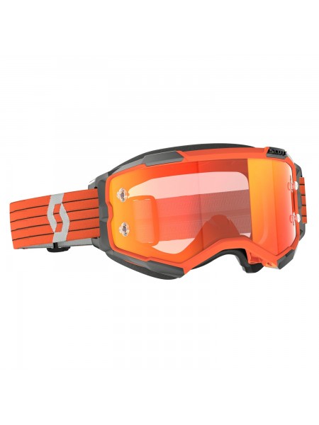 Маска SCOTT Fury orange/grey orange chrome works