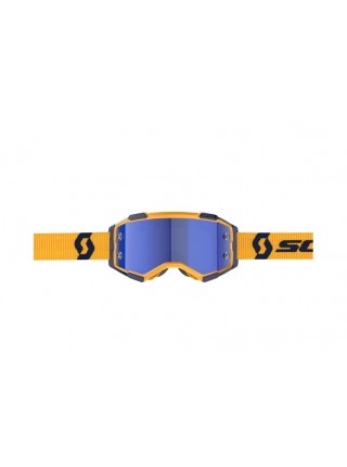 Маска SCOTT Fury dark yellow/dark blue/blue chrome works
