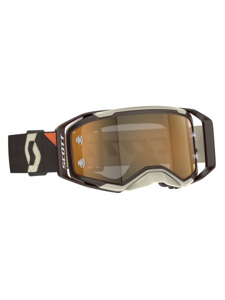 Маска SCOTT Prospect 2.0 2025 deep brown/beige gold chrome works