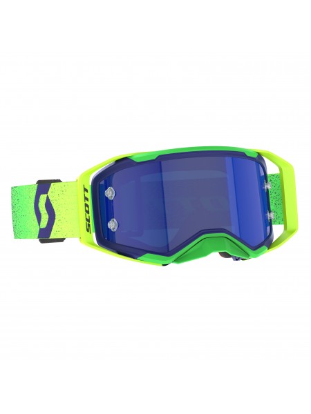 Маска SCOTT Prospect 2.0 2025 midnight purple/safety yellow blue chrome works