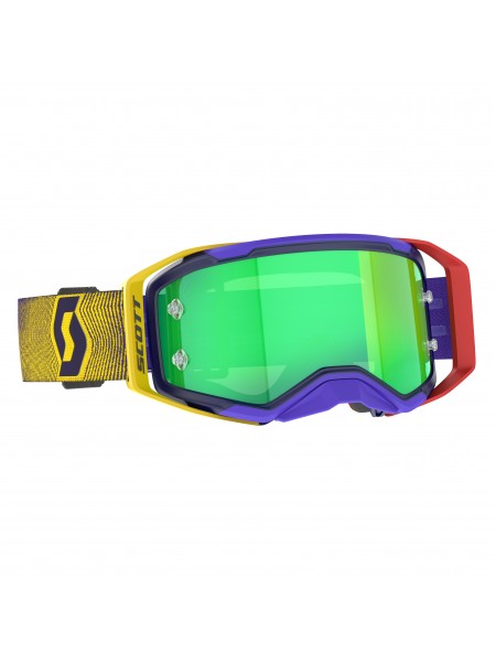 Маска SCOTT Prospect 2.0 red/yellow green chrome