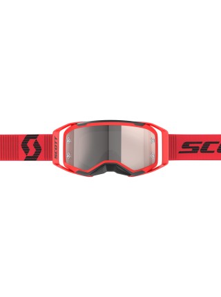 Маска SCOTT Prospect 2.0 red/black silver chrome works