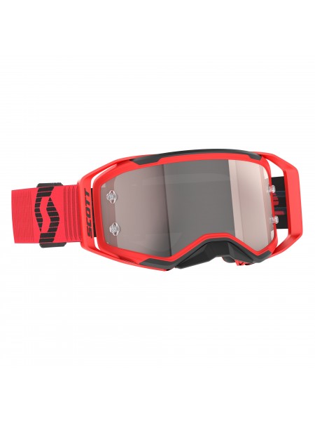 Маска SCOTT Prospect 2.0 red/black silver chrome works