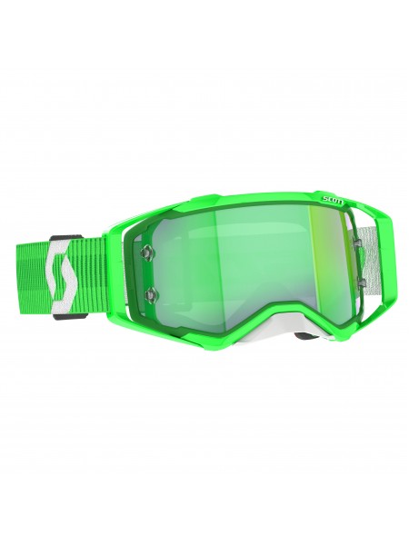 Маска SCOTT Prospect green/white green chrome works
