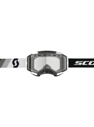 Маска снегоходная SCOTT Fury Snow Cross premium black/white/clear