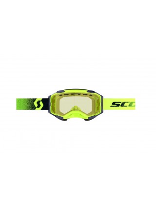 Маска снегоходная SCOTT Fury Snow Cross neon green/neon yellow/yellow