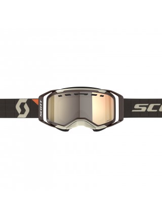 Маска снегоходная SCOTT Prospect 2.0 SMB LS beige/brown AMP LS bronze chrome S1-3