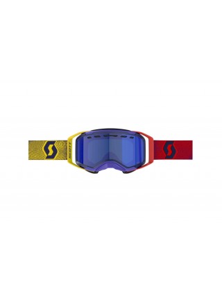 Маска снегоходная SCOTT Prospect 2.0 SMB 2025 chrome red/yellow enhancer blue chrome
