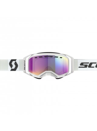 Маска снегоходная SCOTT Prospect 2.0 SMB 2025 chrome white/black/AMP teal chrome S2