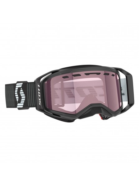 Маска снегоходная SCOTT Prospect 2.0 SMB black/white/rose