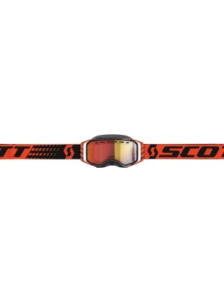 Маска снегоходная SCOTT Prospect Snow Cross orange/black enhancer red chrome