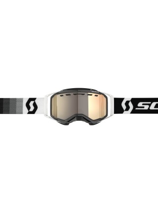 Маска снегоходная SCOTT Prospect Snow Cross LS premium black/white/light sensitive bron